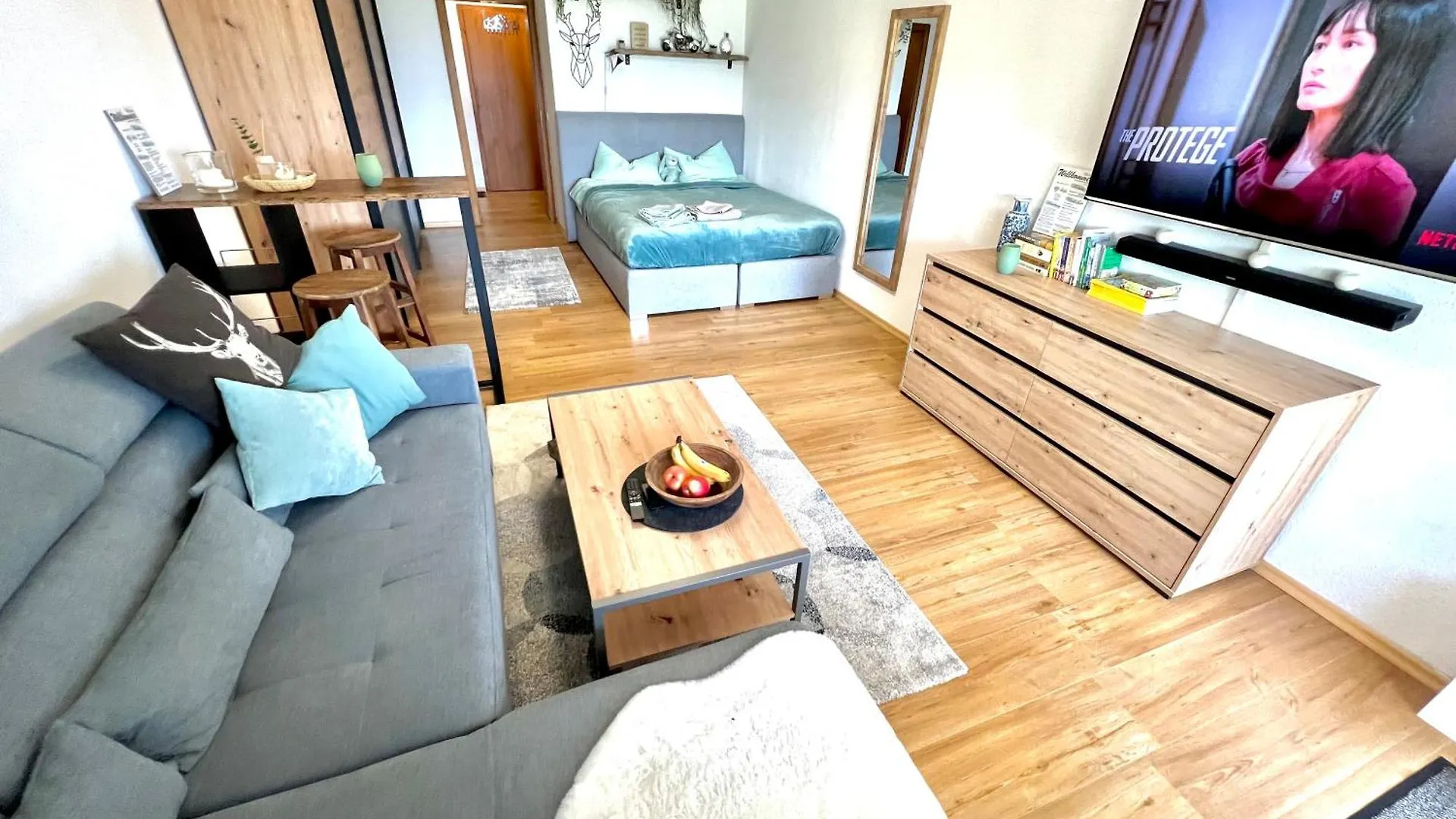 Moderne, 1-Zimmer Ferienwohnung Mit Bergblick Oy-Mittelberg