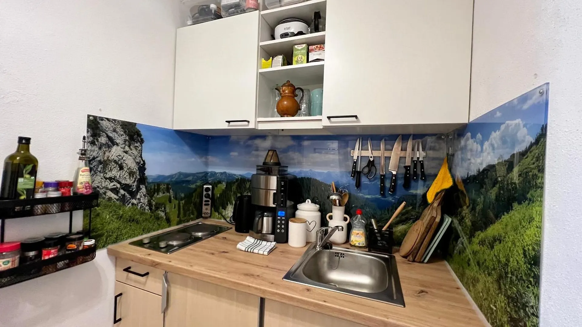 Apartment Moderne, 1-Zimmer Ferienwohnung Mit Bergblick Oy-Mittelberg